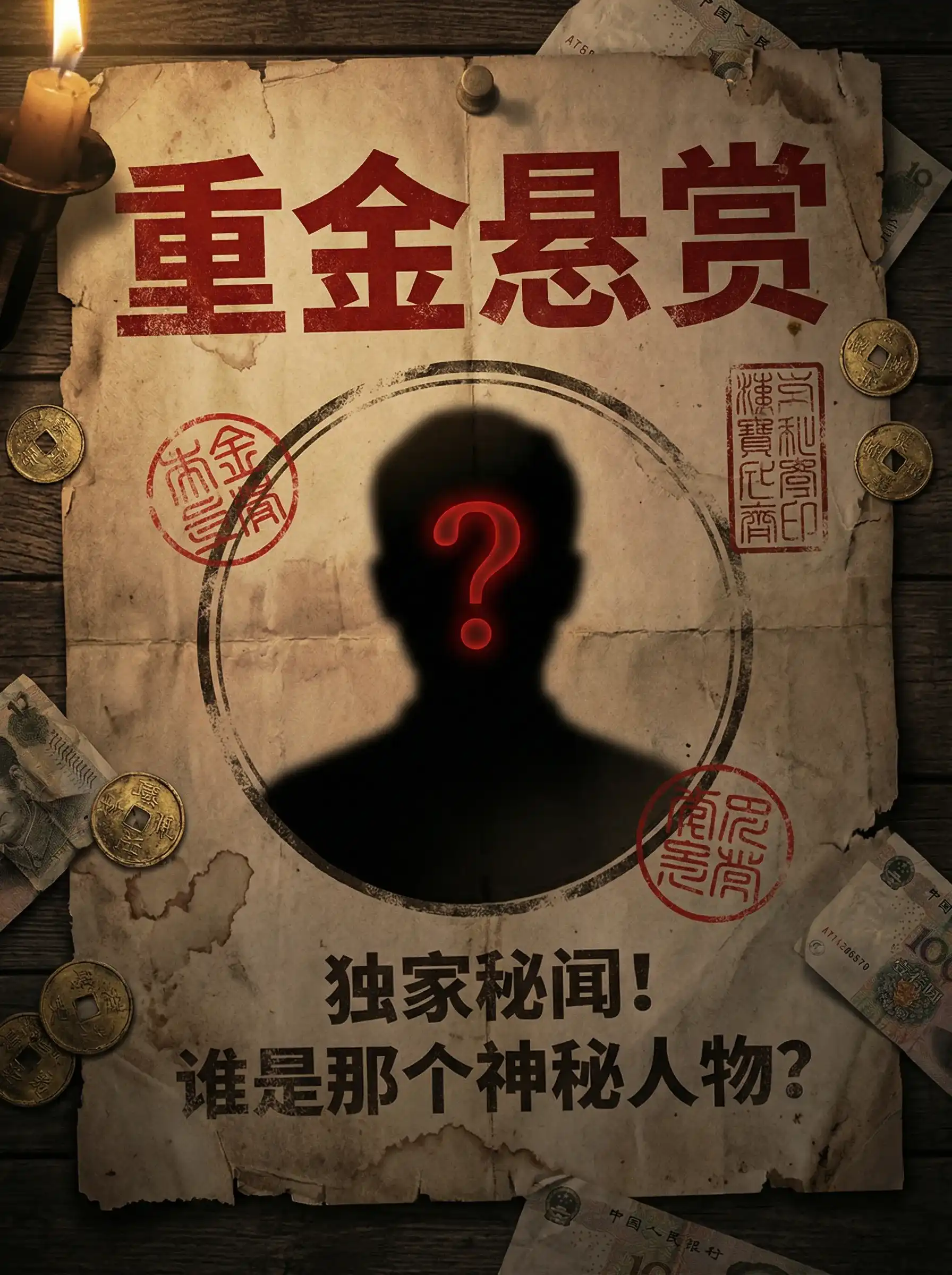 吃瓜群众 - 重金悬赏线索征集令